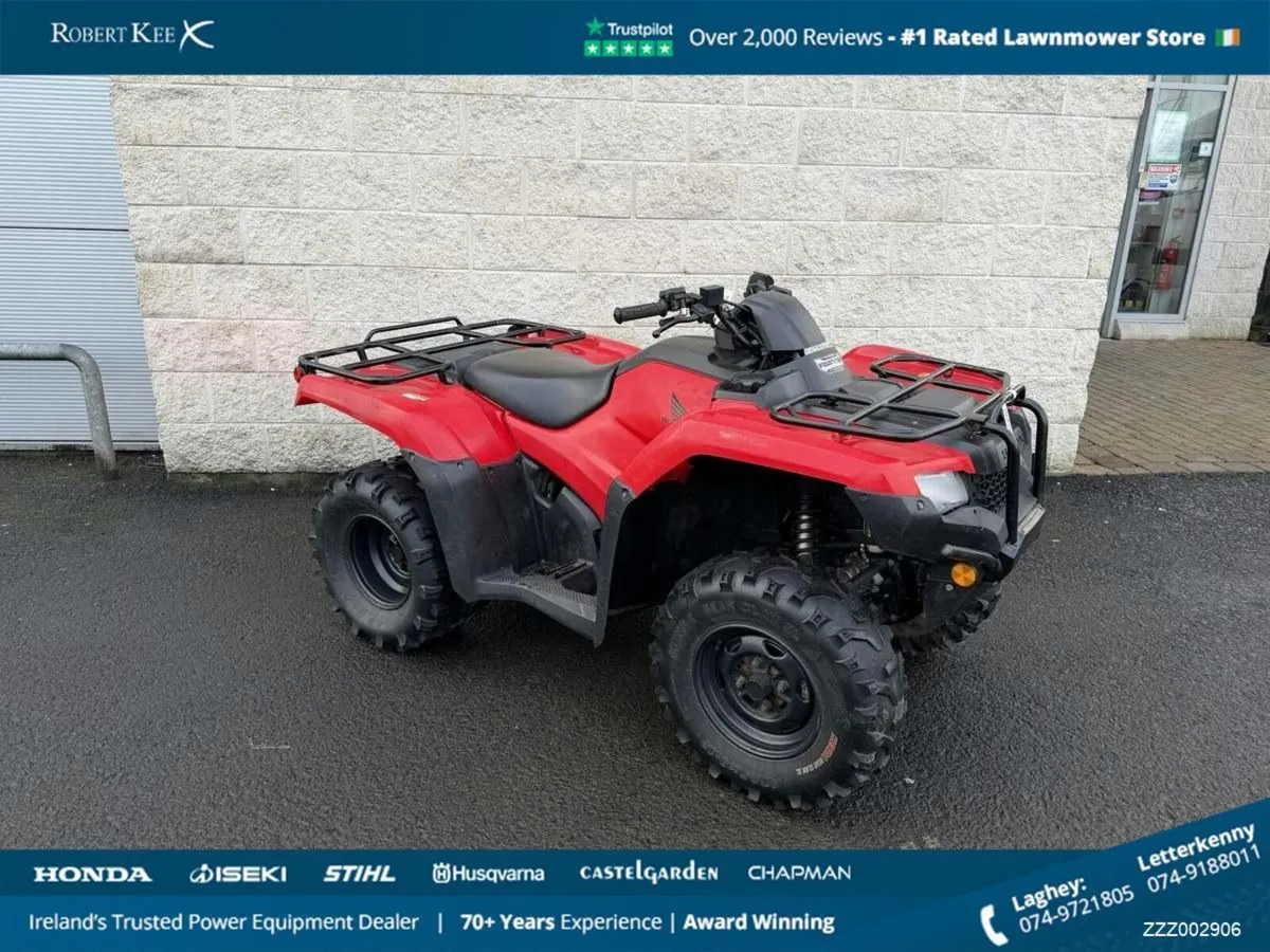Honda TRX420FE Farm Quad - ZZZ002906 - Image 1