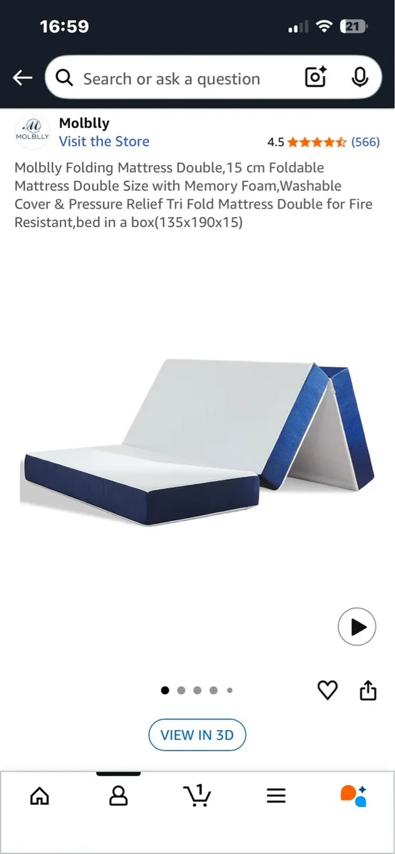 memory foam mattress - Image 4