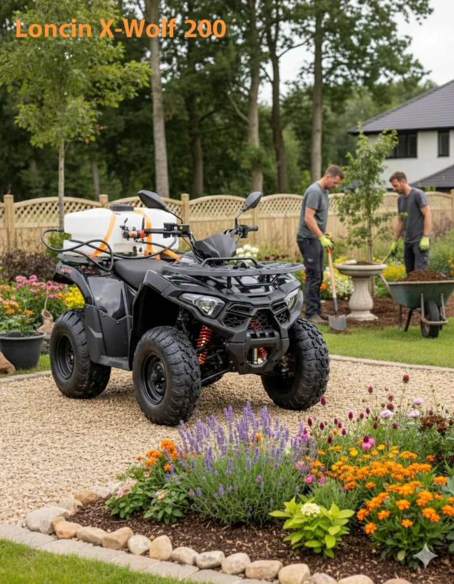 LONCIN XWOLF200 FARM QUAD , BARGAIN - Image 3
