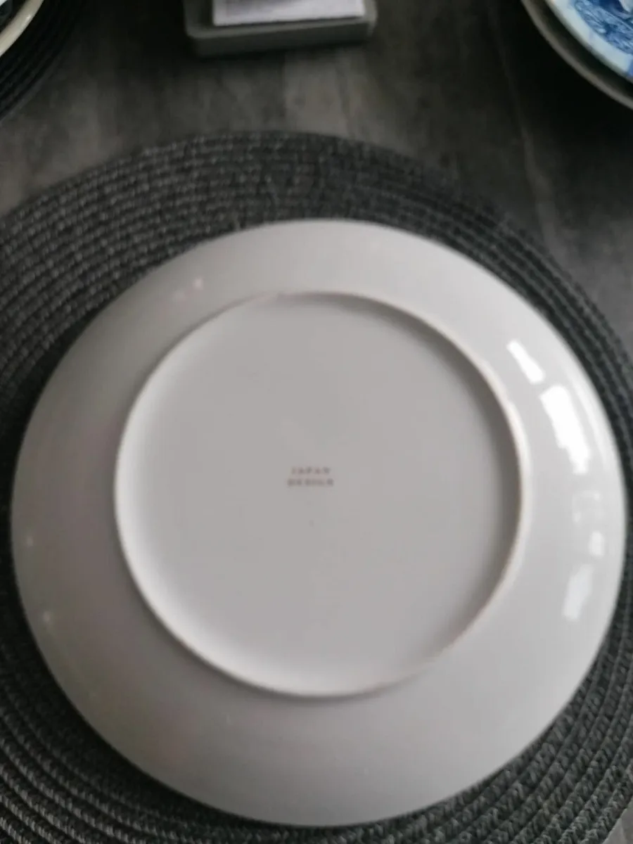 Vintage Japanese Peacock Porcelain Plate - Image 3