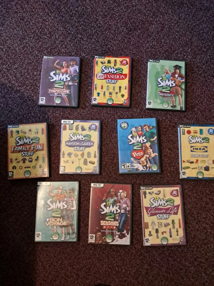 Sims 2 Expansion Packs
