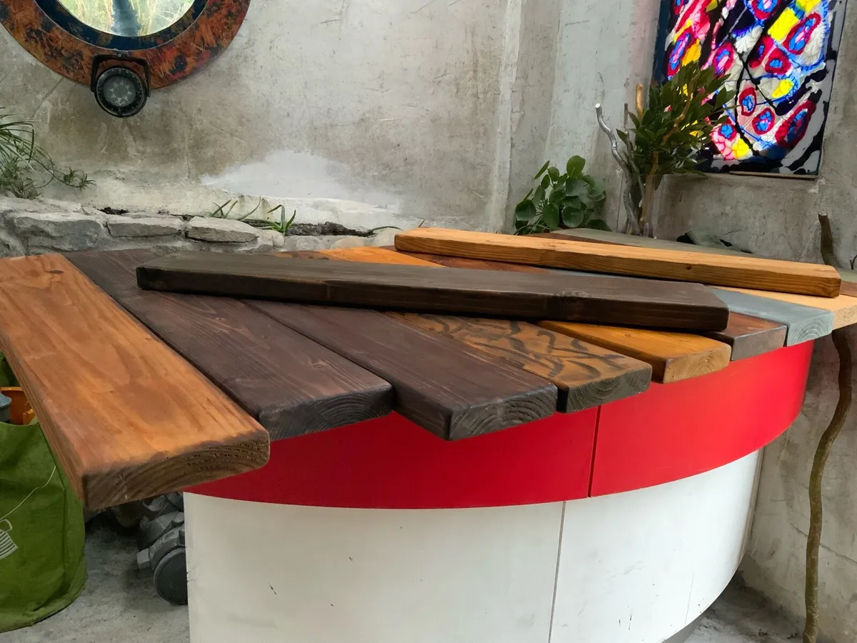 Solid wood shelves - Image 2