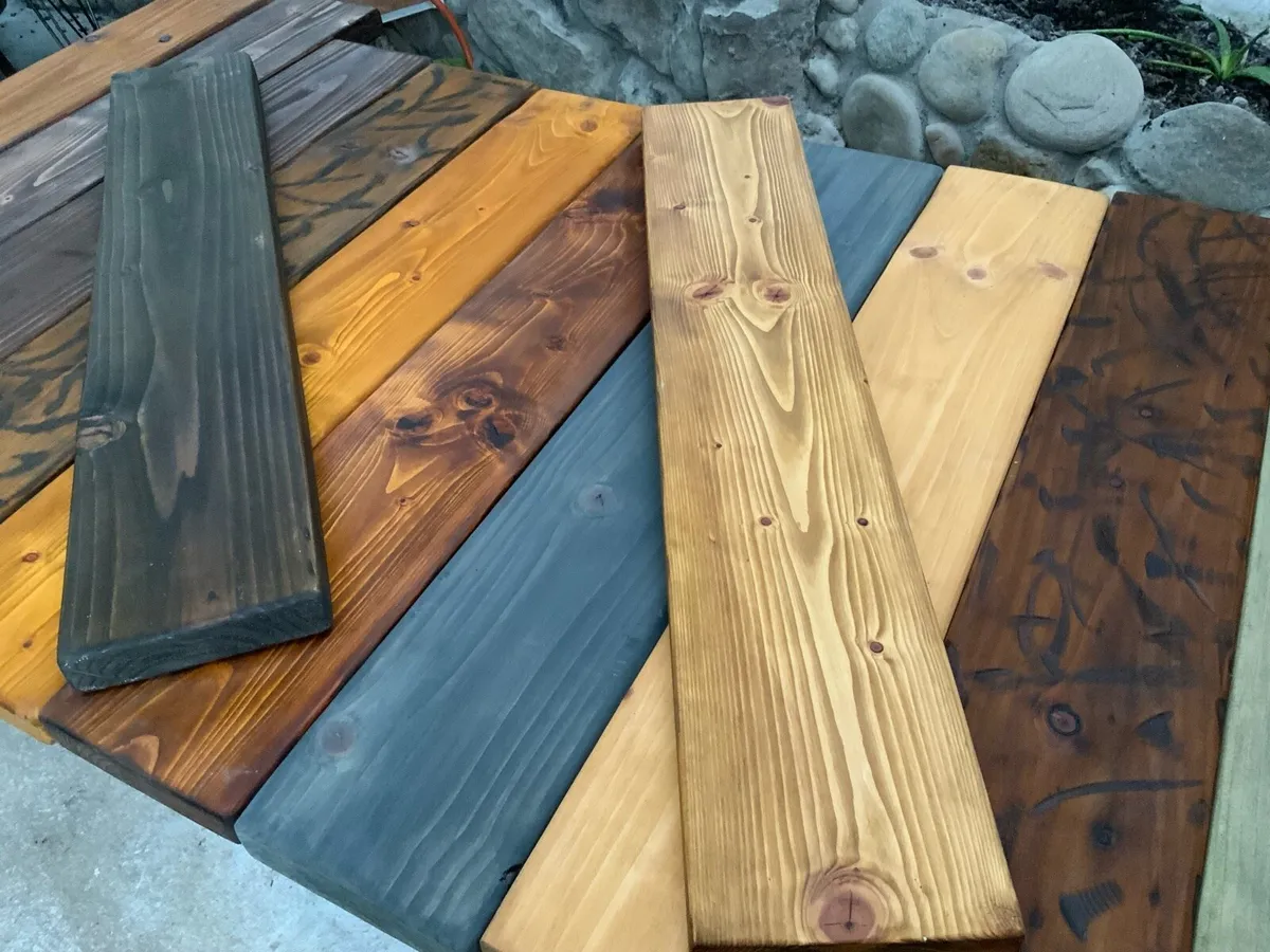 Solid wood shelves - Image 3