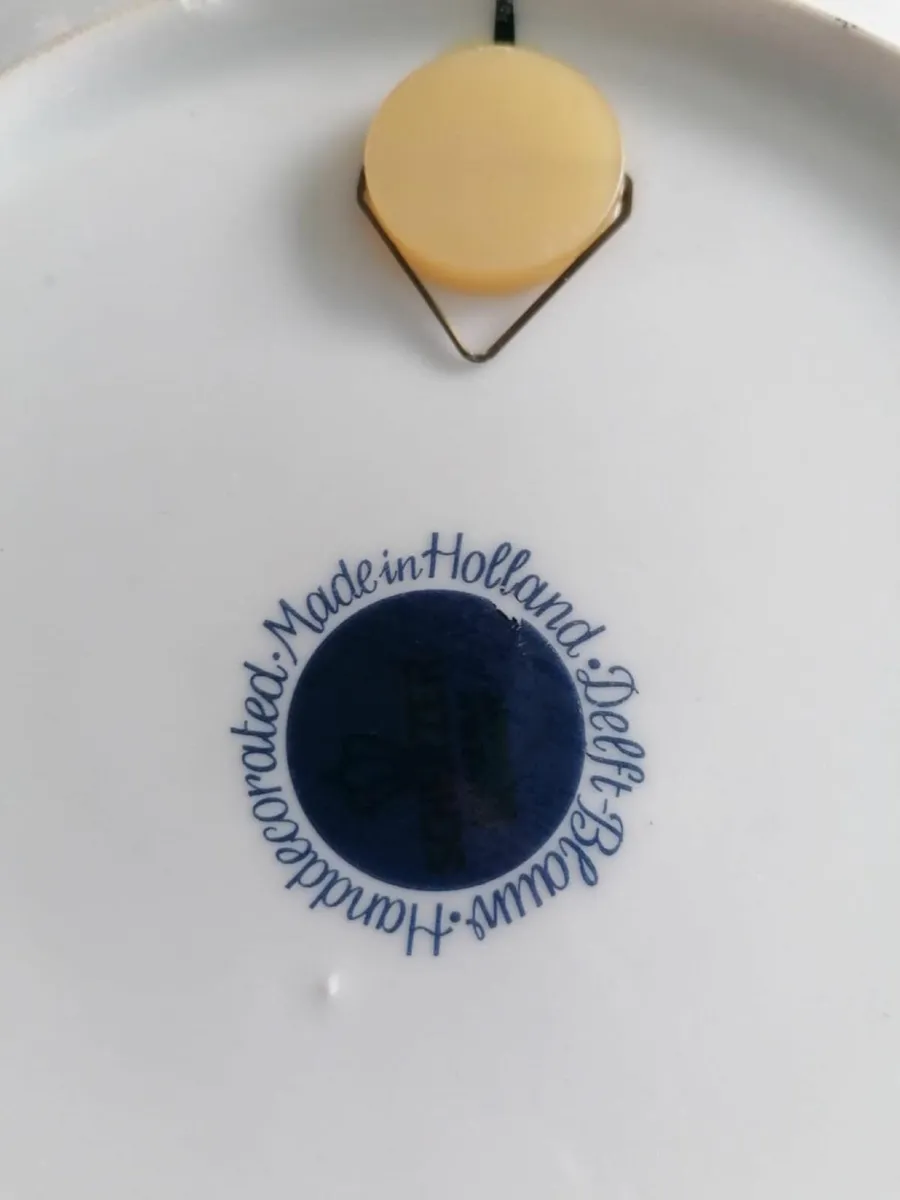 Vintage Delfts Blauw Plate The Wedding Cart - Image 2