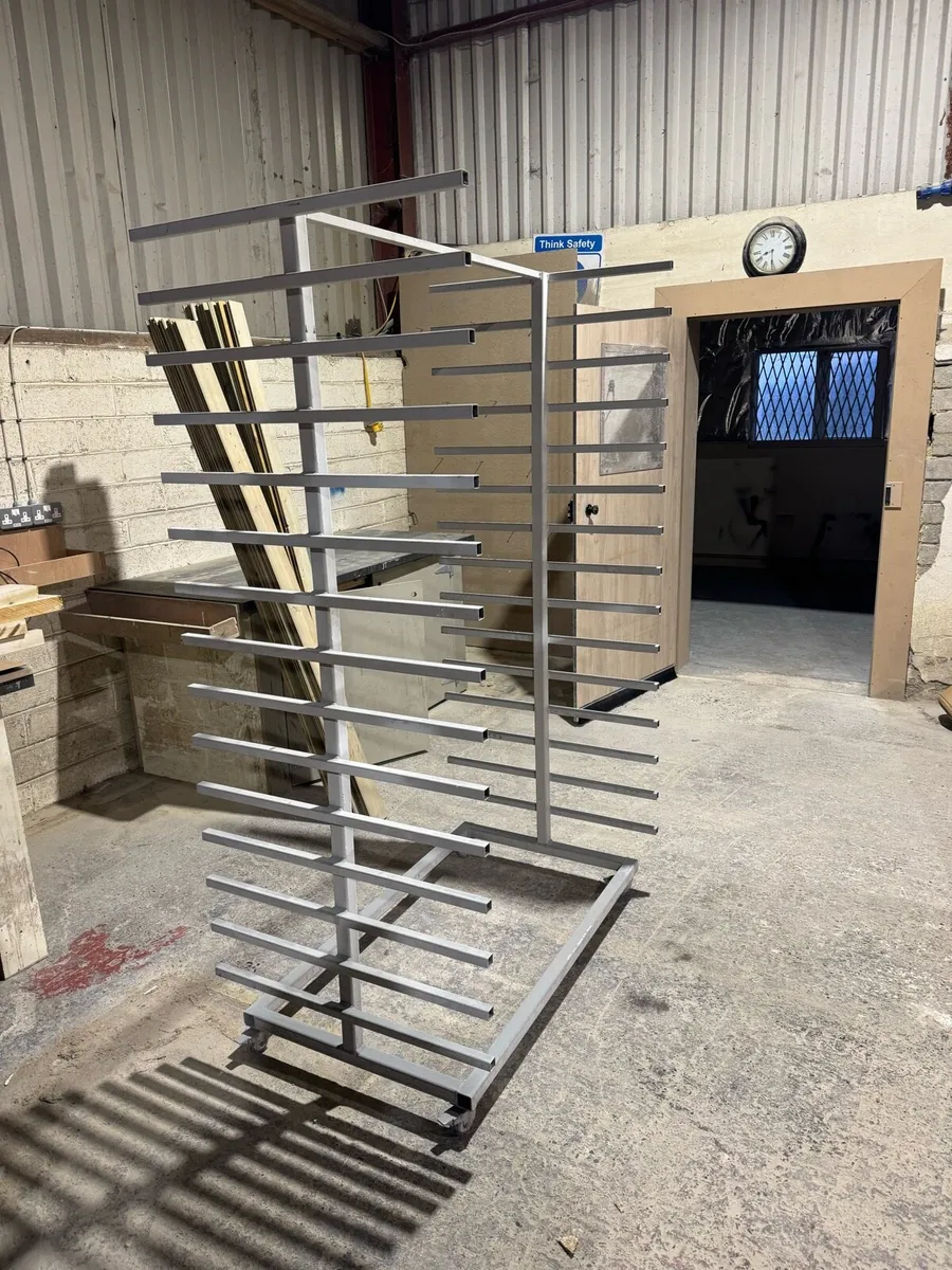 Spray booth extractor and racking - Image 1