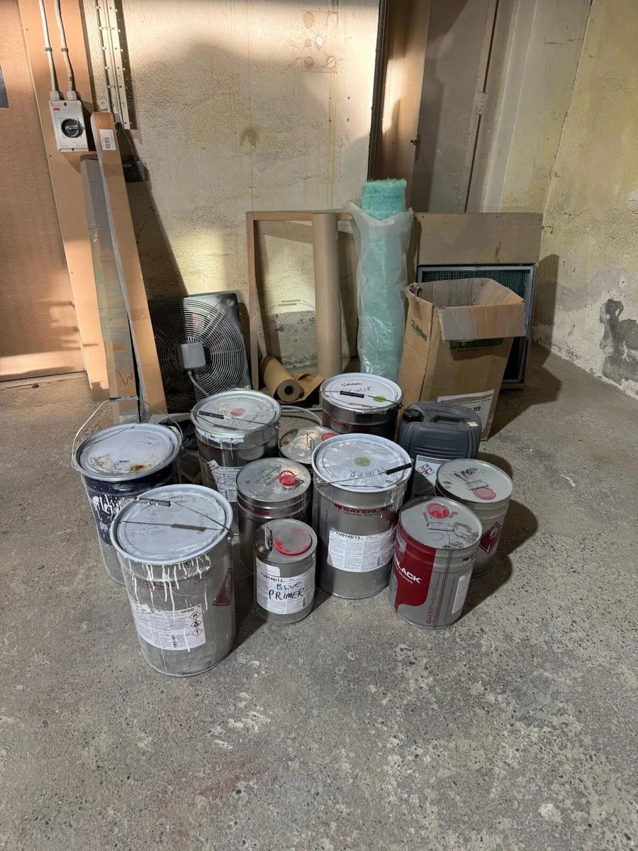 Spray booth extractor and racking - Image 4