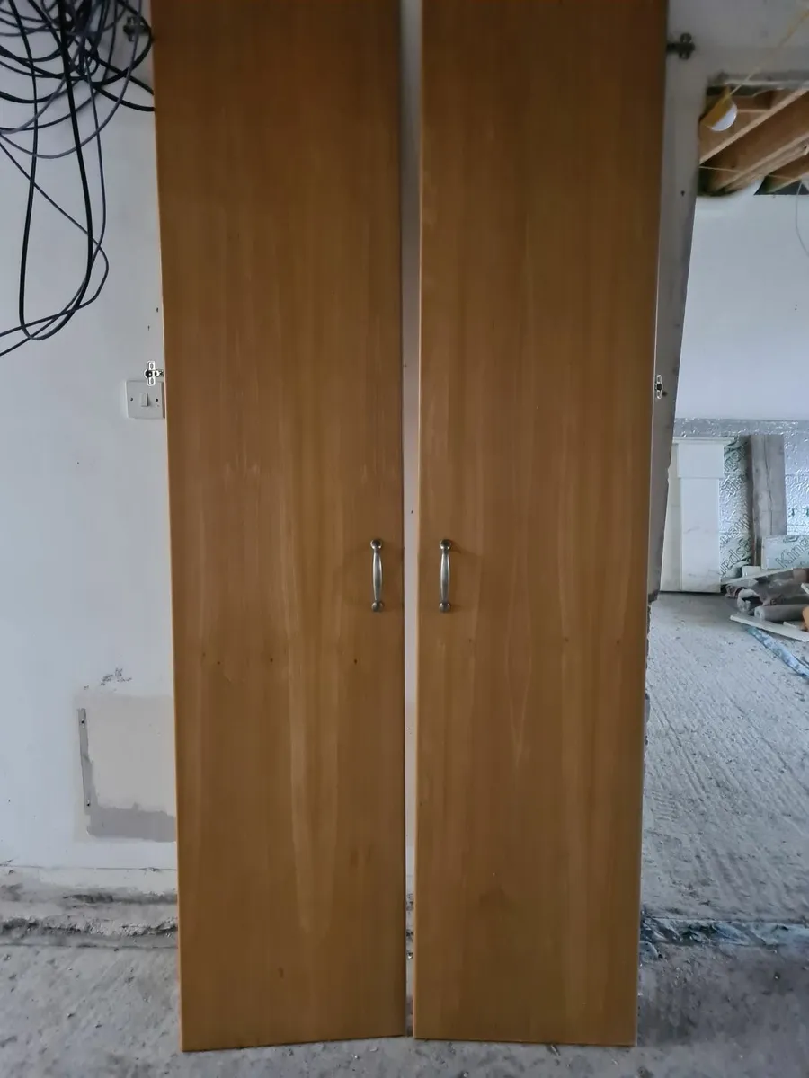 2 x pairs of Fitted Wardrobe doors