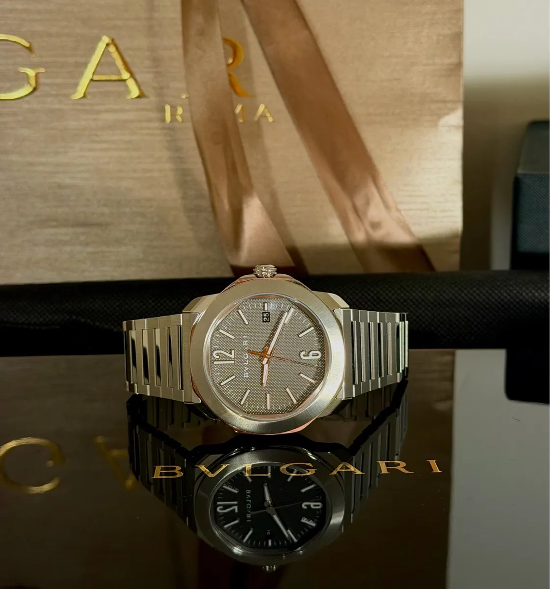 BVLGARI Octo Roma Automatic 41mm - Like New - Image 1