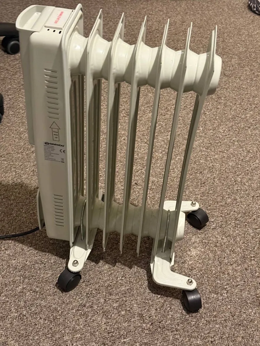 Portable electric radiator DAEWOO - Image 2
