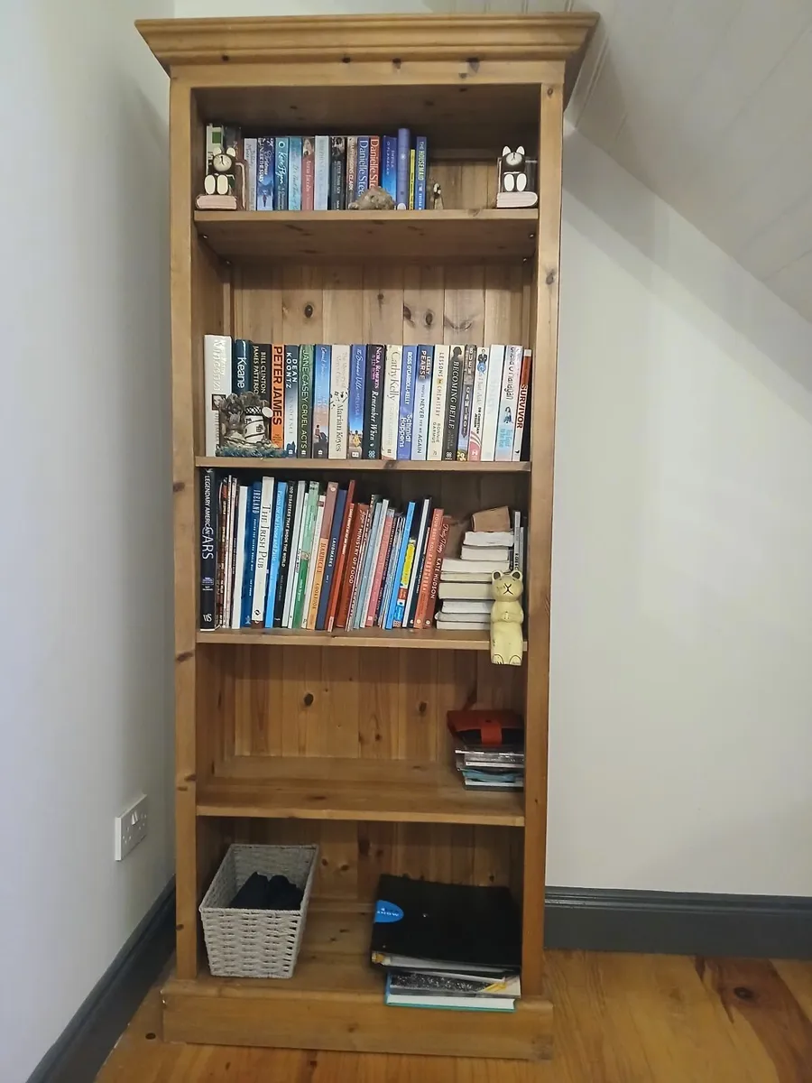 Hall Console Table, Mirror & Bookcase - Image 4