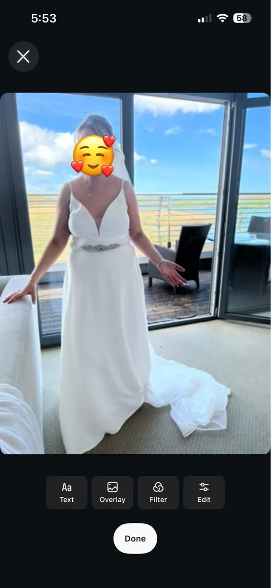 Wedding Dress- Cinderellas Closet - Image 1