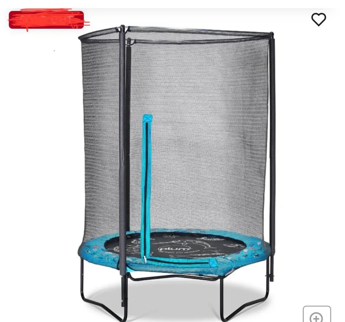 Plumplay 4.5ft Trampoline - Image 1