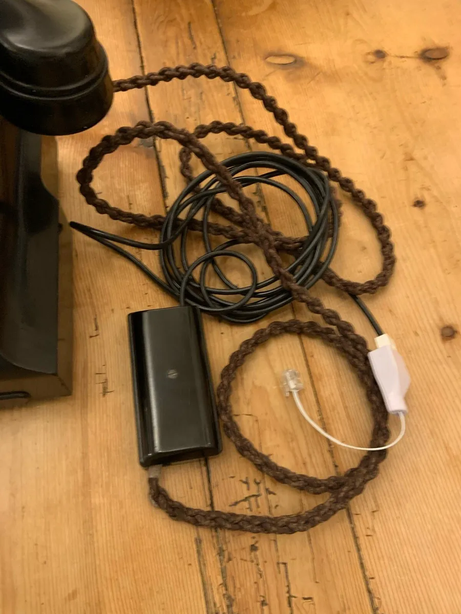 Bakelite Telephone 1940s GPO P&T Fully Working! - Image 3