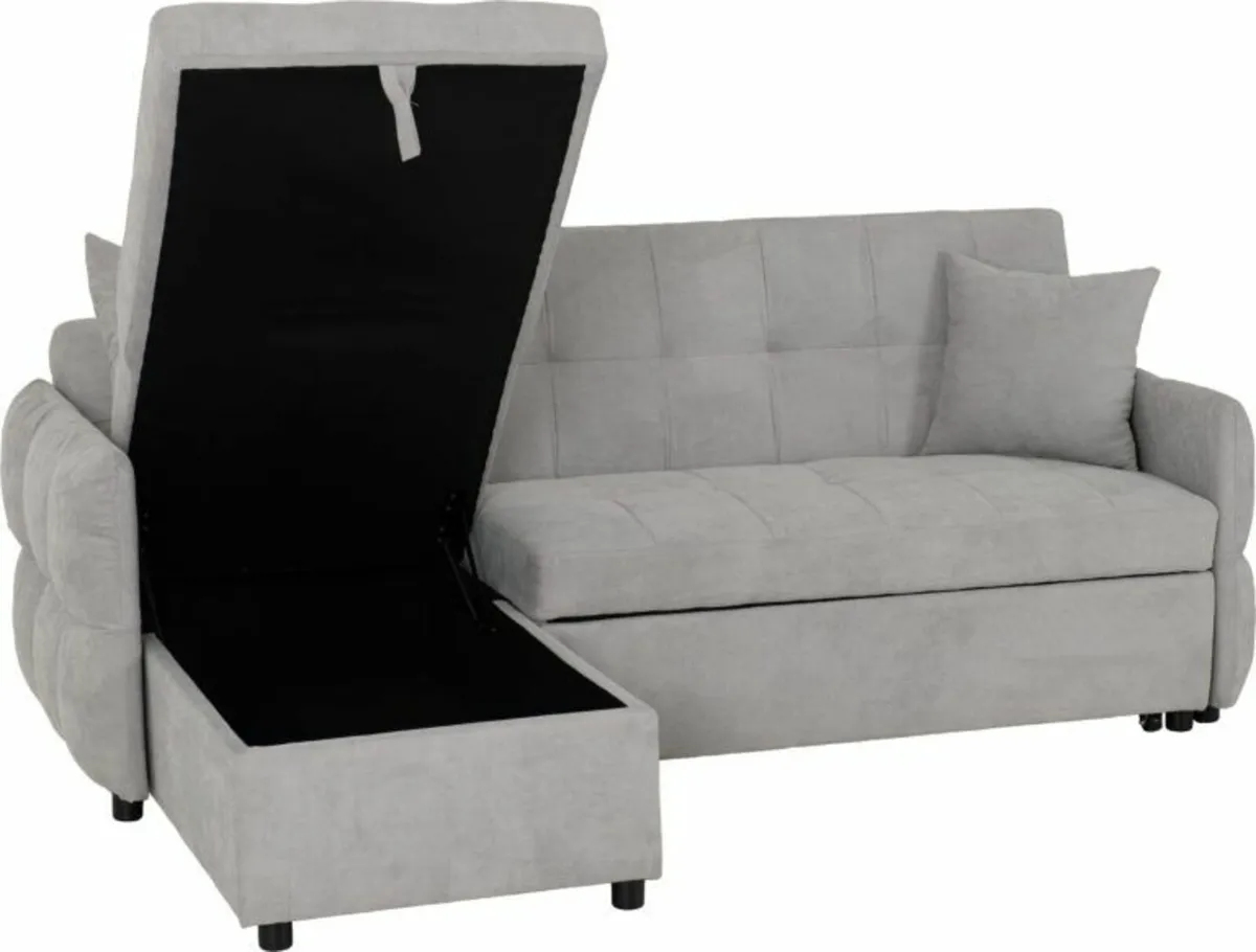 Chelsea Corner Sofabed – Modern Sofa Bed – storage - Image 3