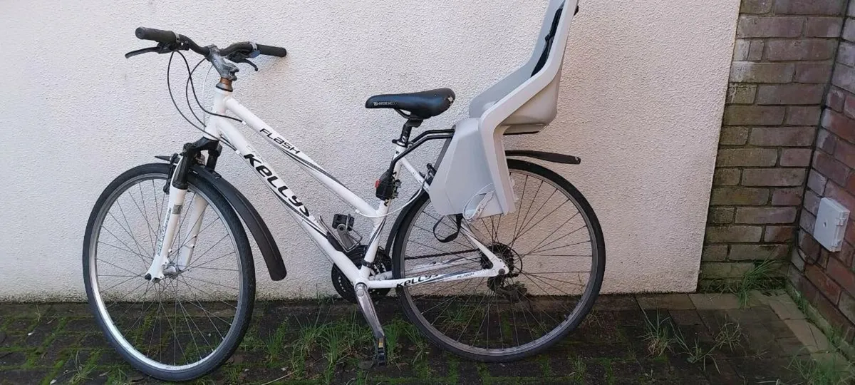 Bike with kids seat for sale - Image 1