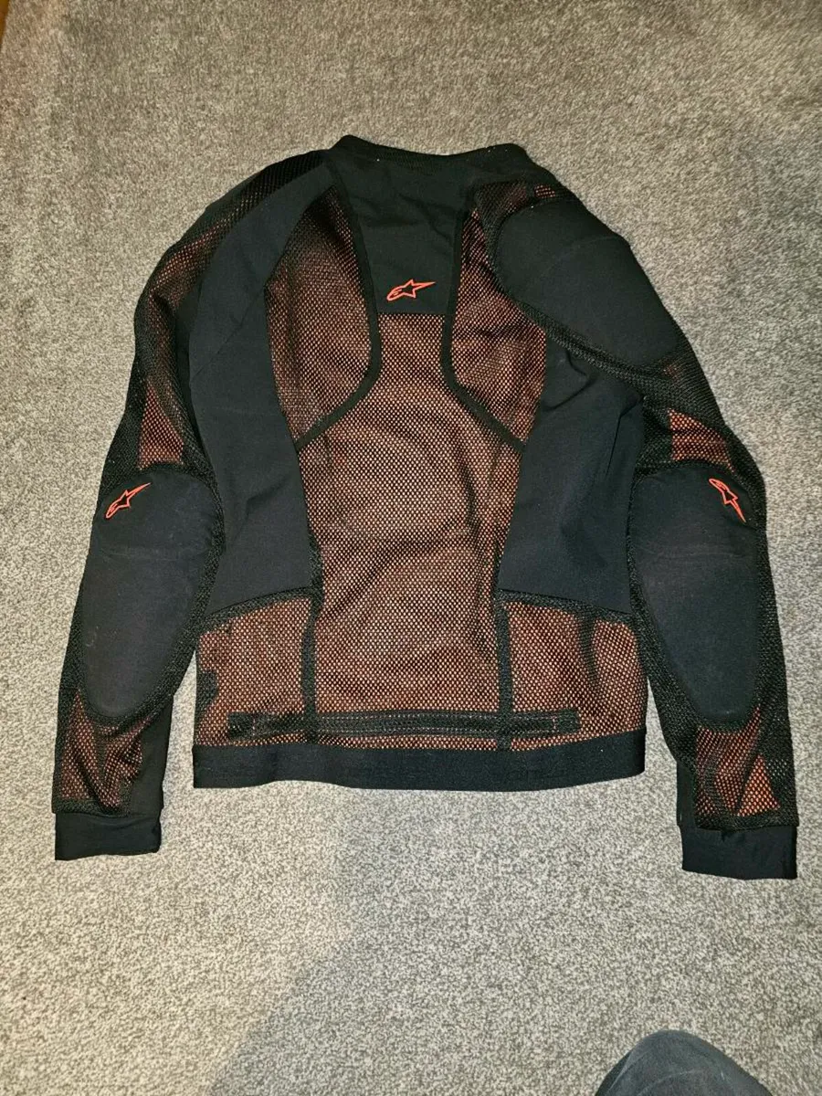 Alpinestars Troop-Air Pro Jacket Blk/Red (XL) - Image 2