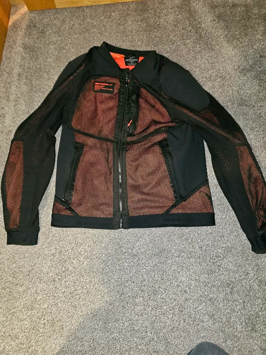 Alpinestars Troop-Air Pro Jacket Blk/Red (XL) - Image 1