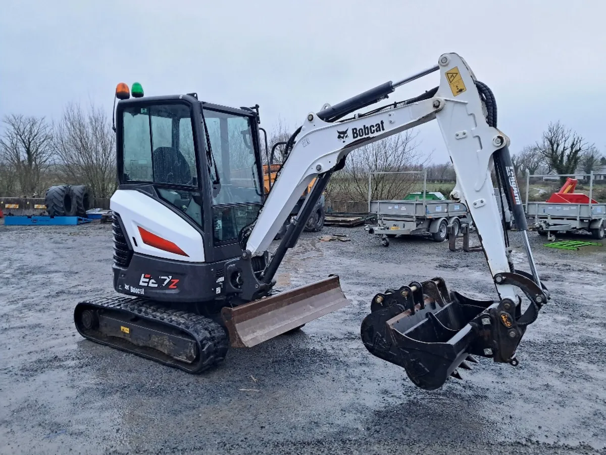 2021 Bobcat E27z mini digger - Image 3