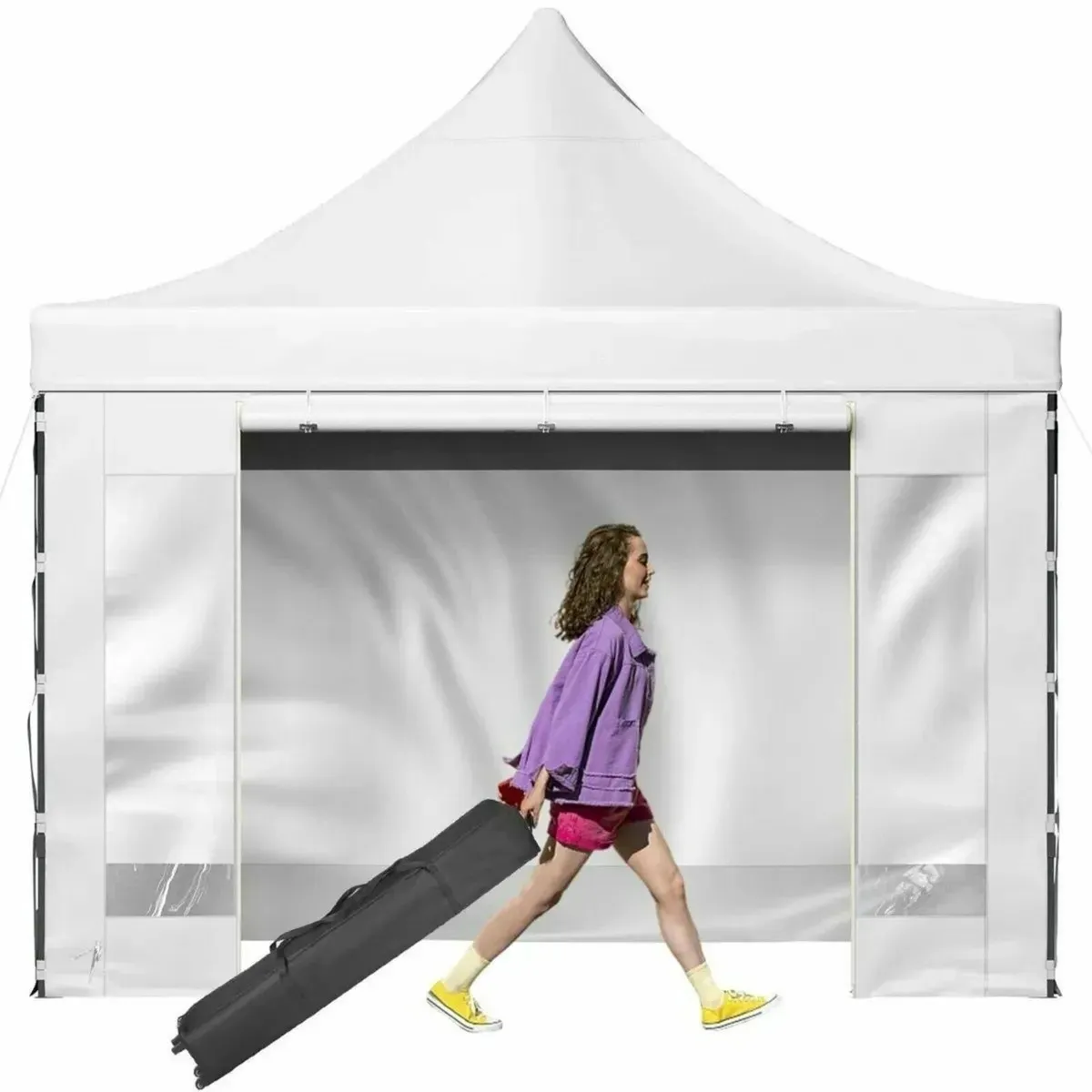 10x10 Gazebo Pop Up UV Shelter Side Panel - Image 3