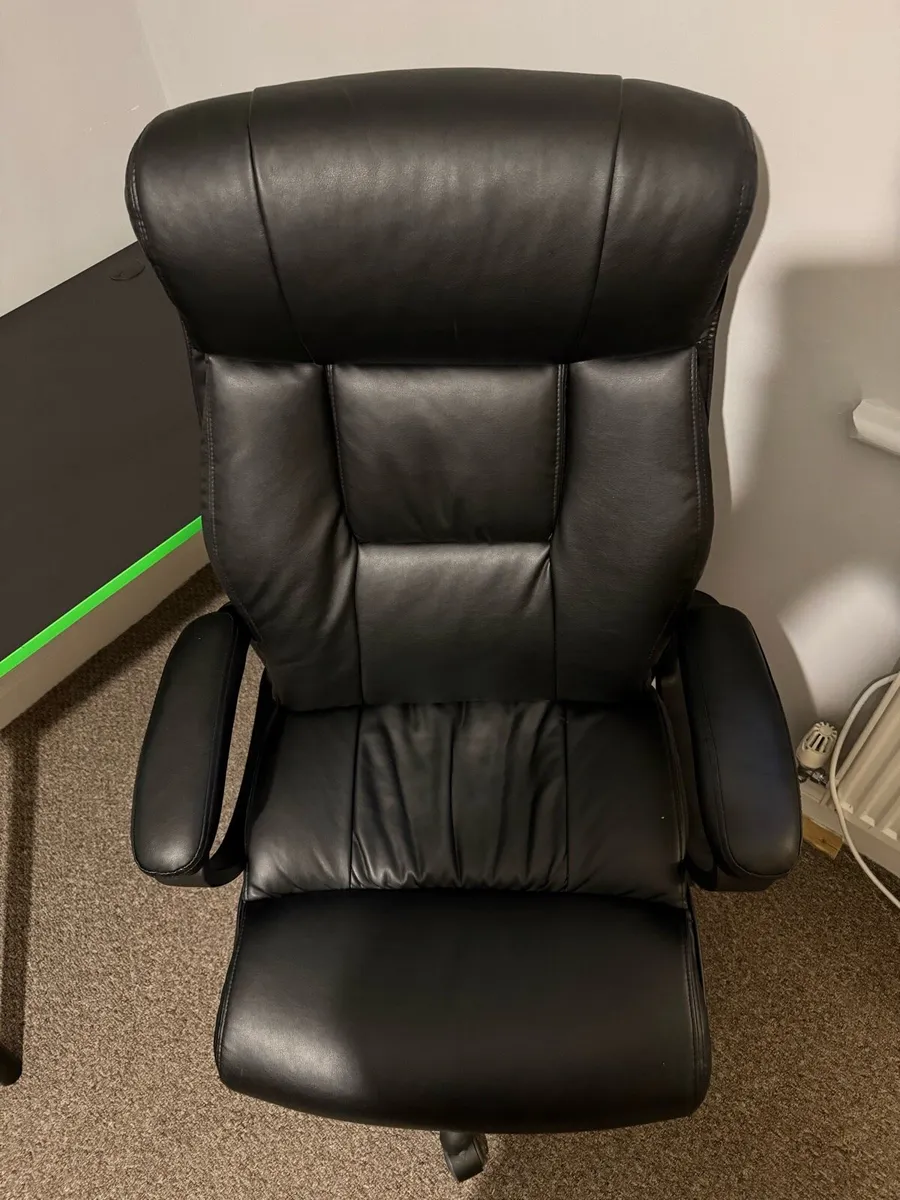 Office chair TJELE black - Image 3