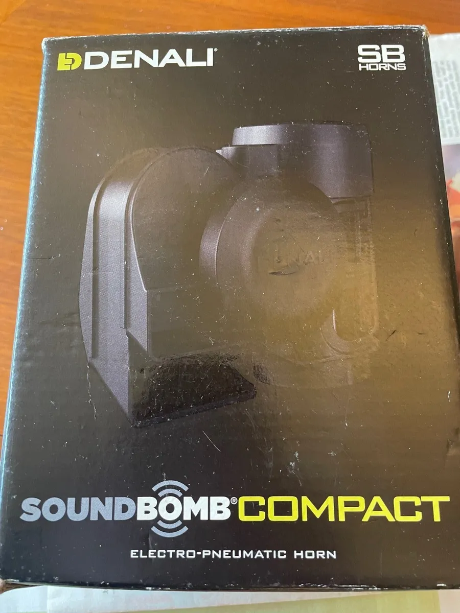 Denali Sound Bomb Motorcycle Horn - Image 1