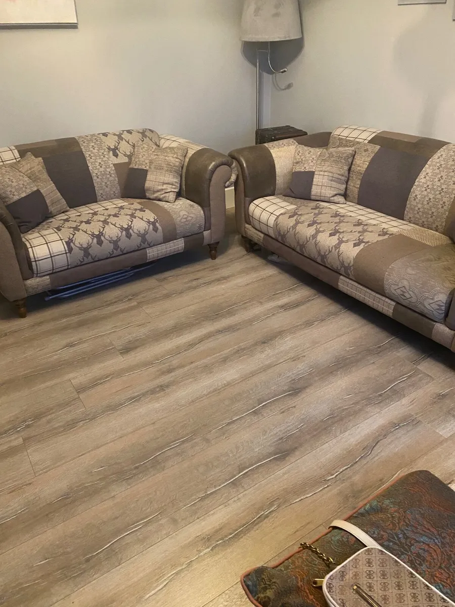 3 Seater and 2 Seater Sofas - Image 1