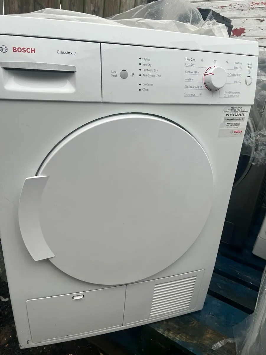 Bosch Classixx 7kg Dryer Condenser Tumble - Image 3