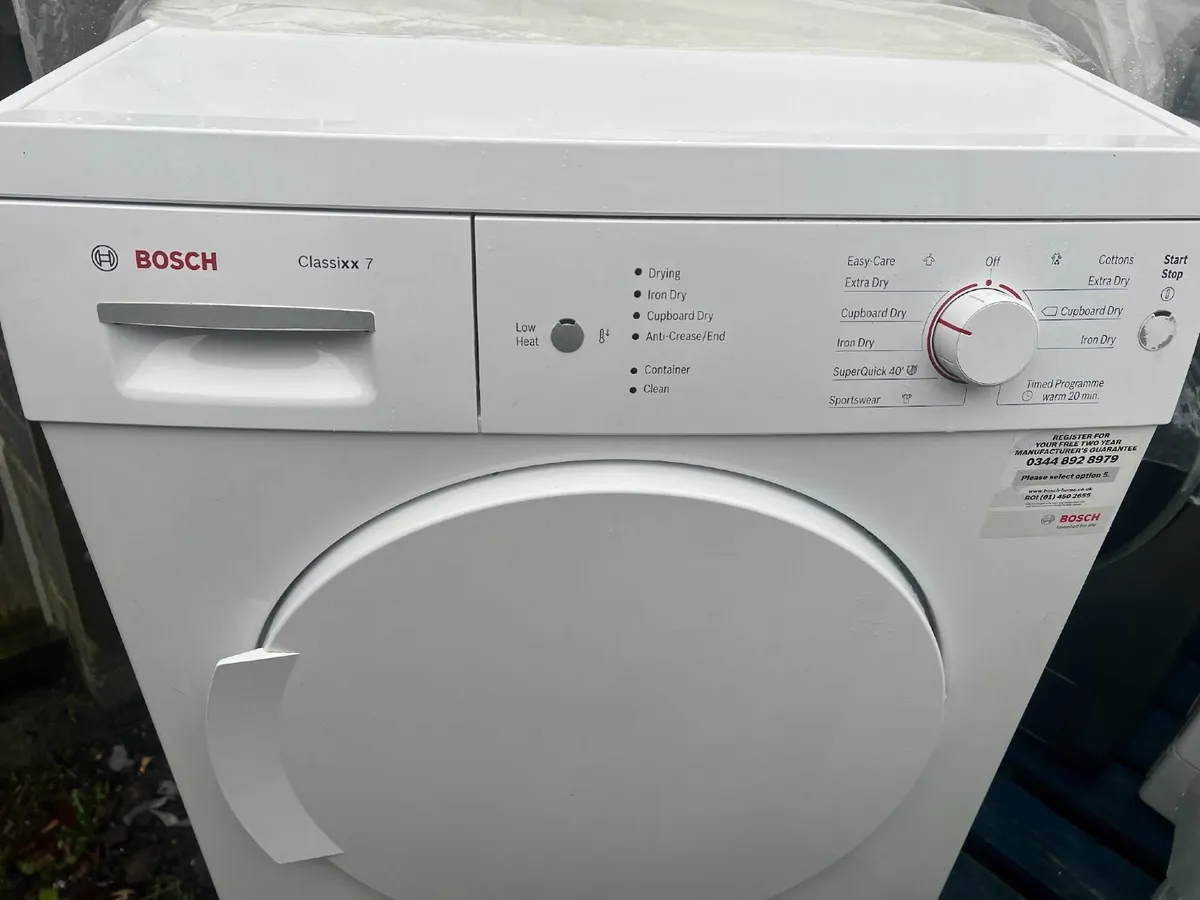 Bosch Classixx 7kg Dryer Condenser Tumble - Image 4