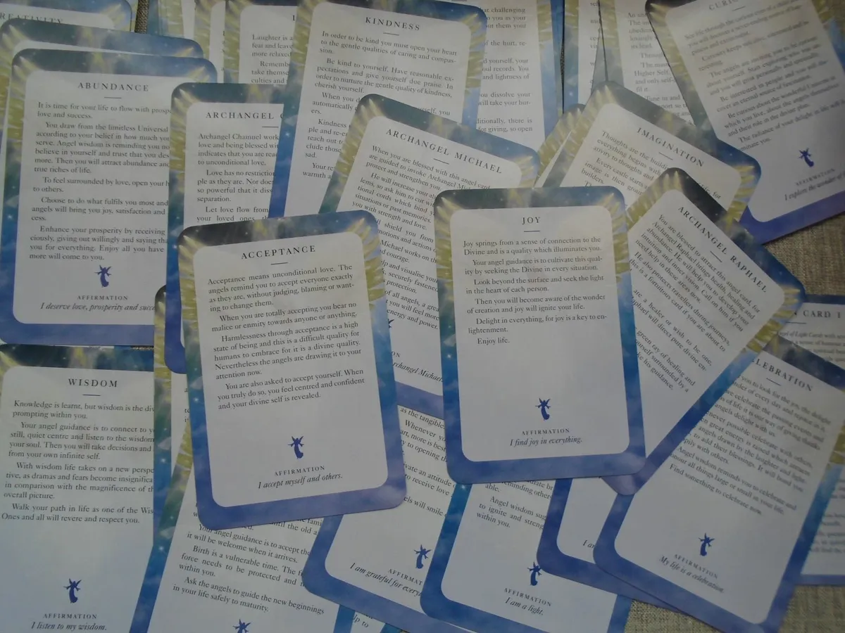 Angels of light angel cards, Diana cooper - Image 3