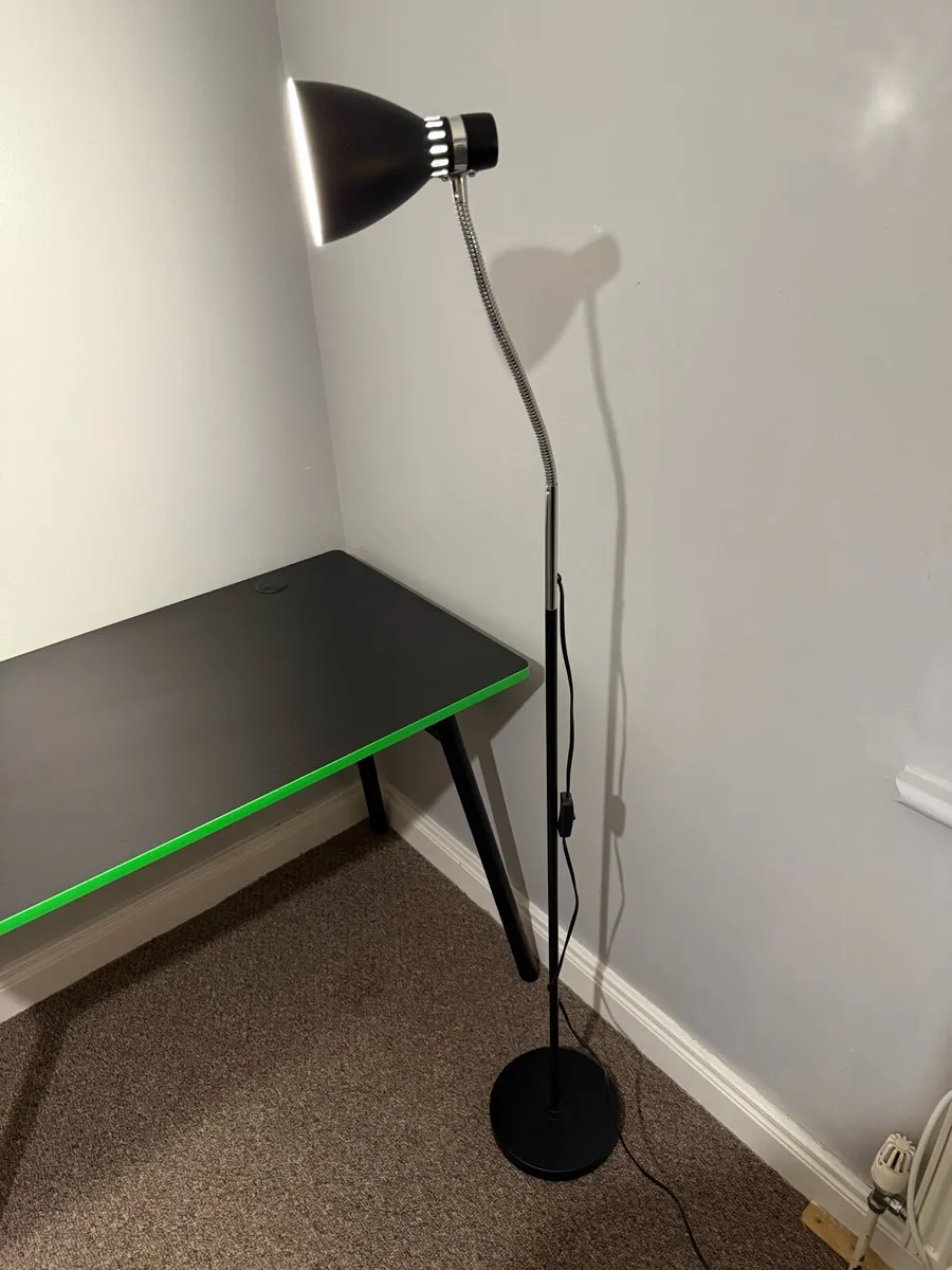 Floor lamp HANSSON H155cm black - Image 3