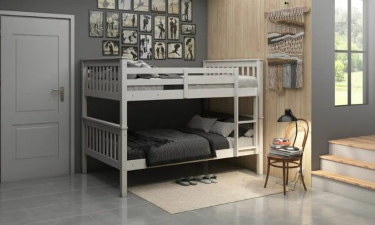 Quad Bunk Bed – Double Over Double (4ft) – €499 - Image 1