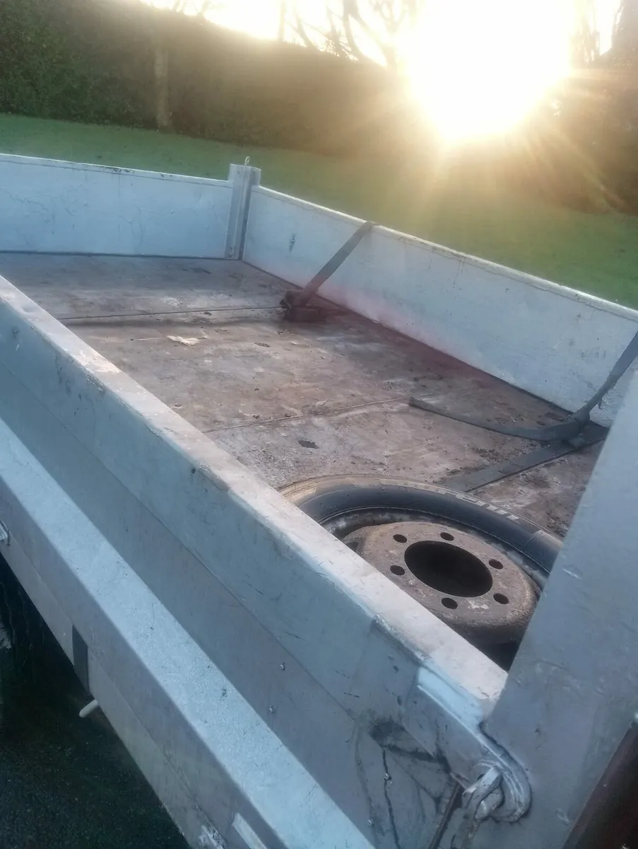 Harsh 10' x 6'6'' dropside aluminium tipping body - Image 1