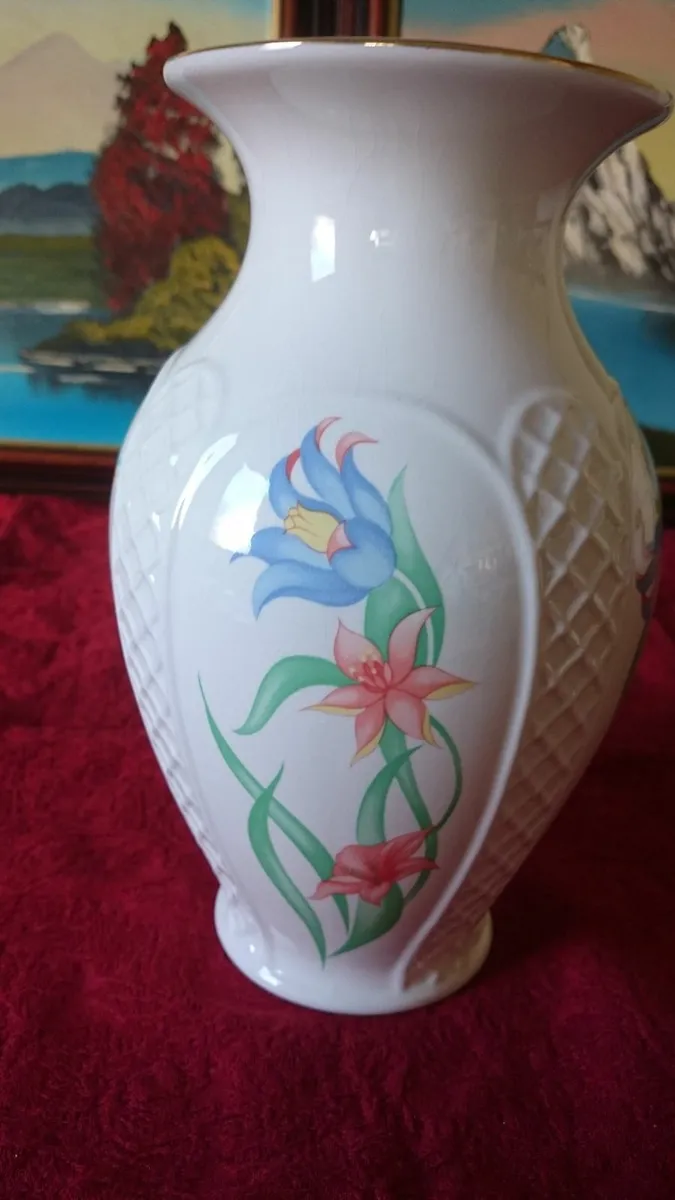 Vintage Royal Winton England Large Ceramic Vase - Image 2