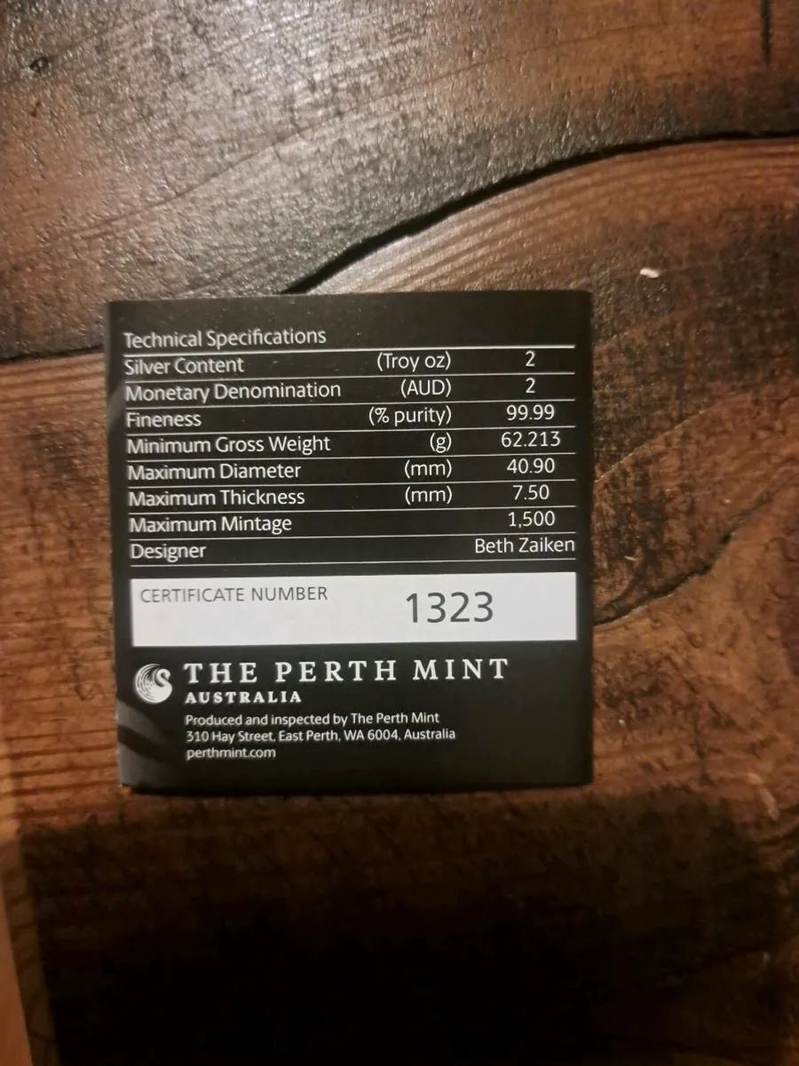 2 oz ultra high relief coin - Image 1