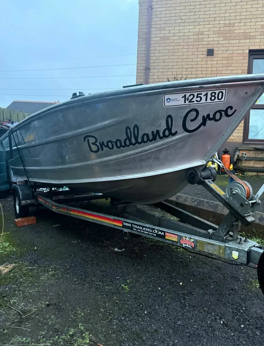 aluminium boat - Image 1