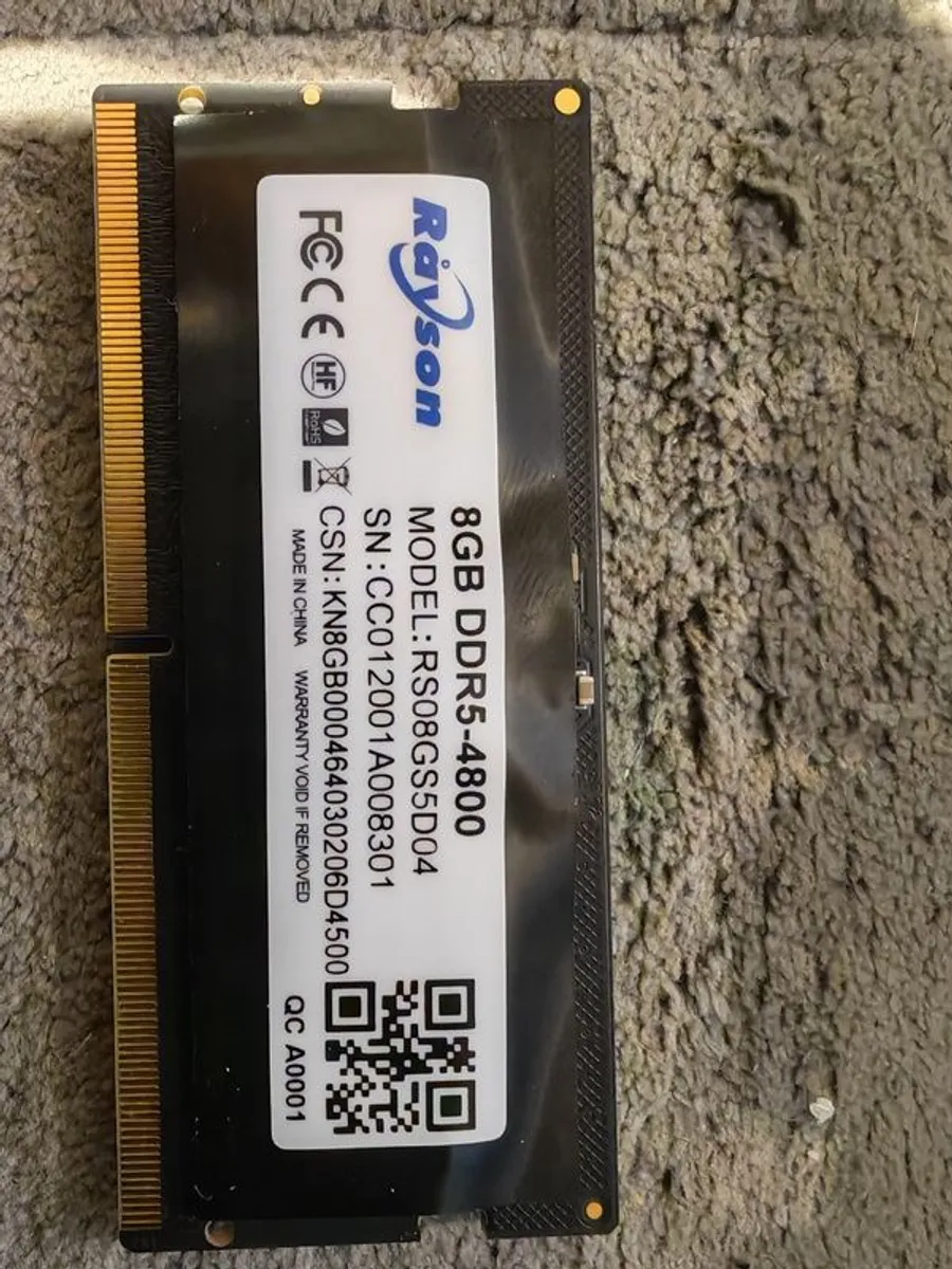 DDR5 8GB memory module SoDimm