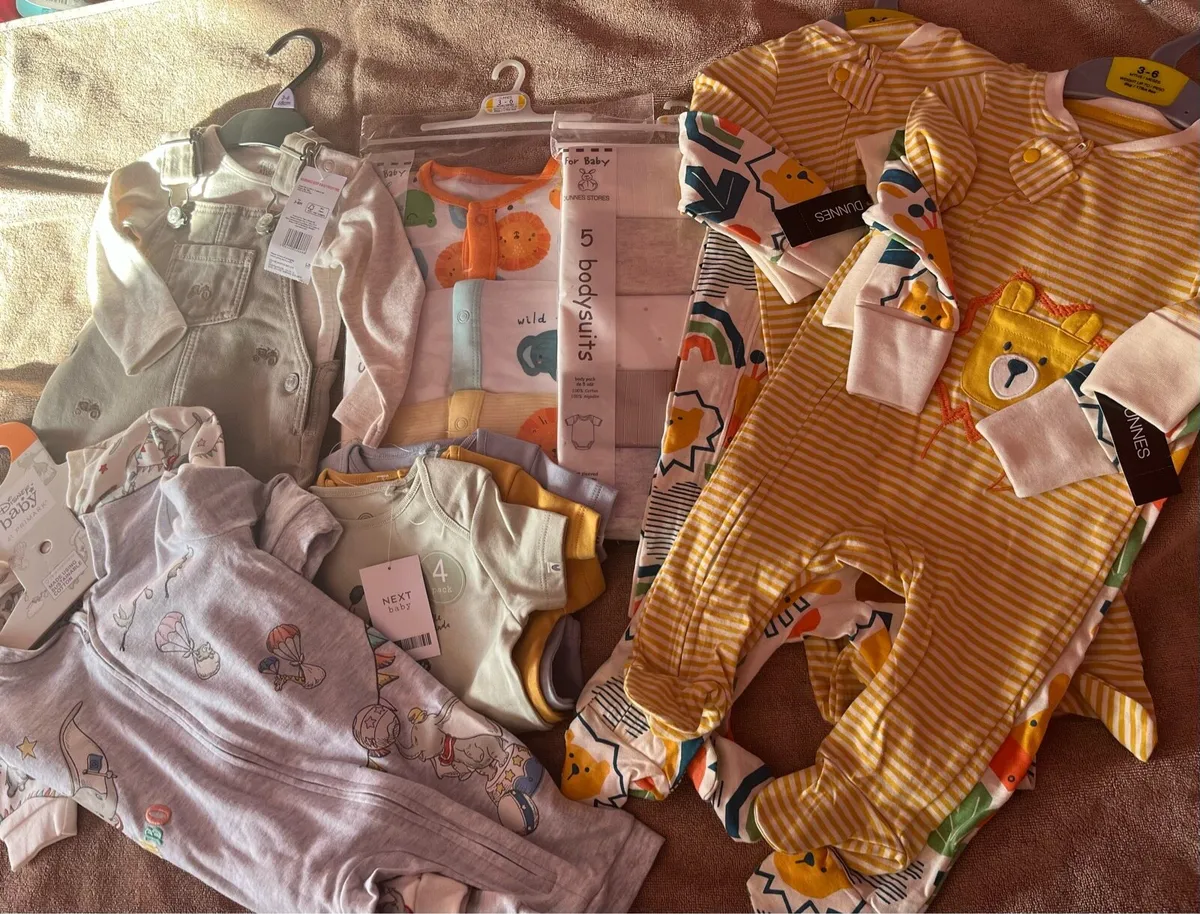 3-6 months  baby bundle (all new) - Image 2