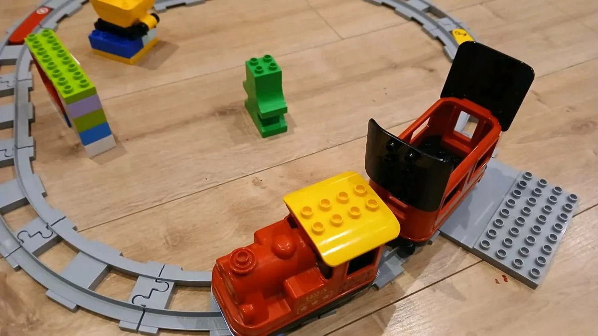 Duplo Train and Tracks - Image 1