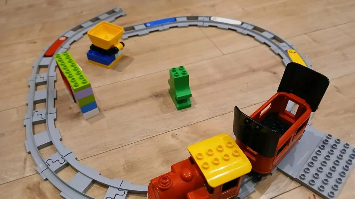 Duplo Train and Tracks - Image 3