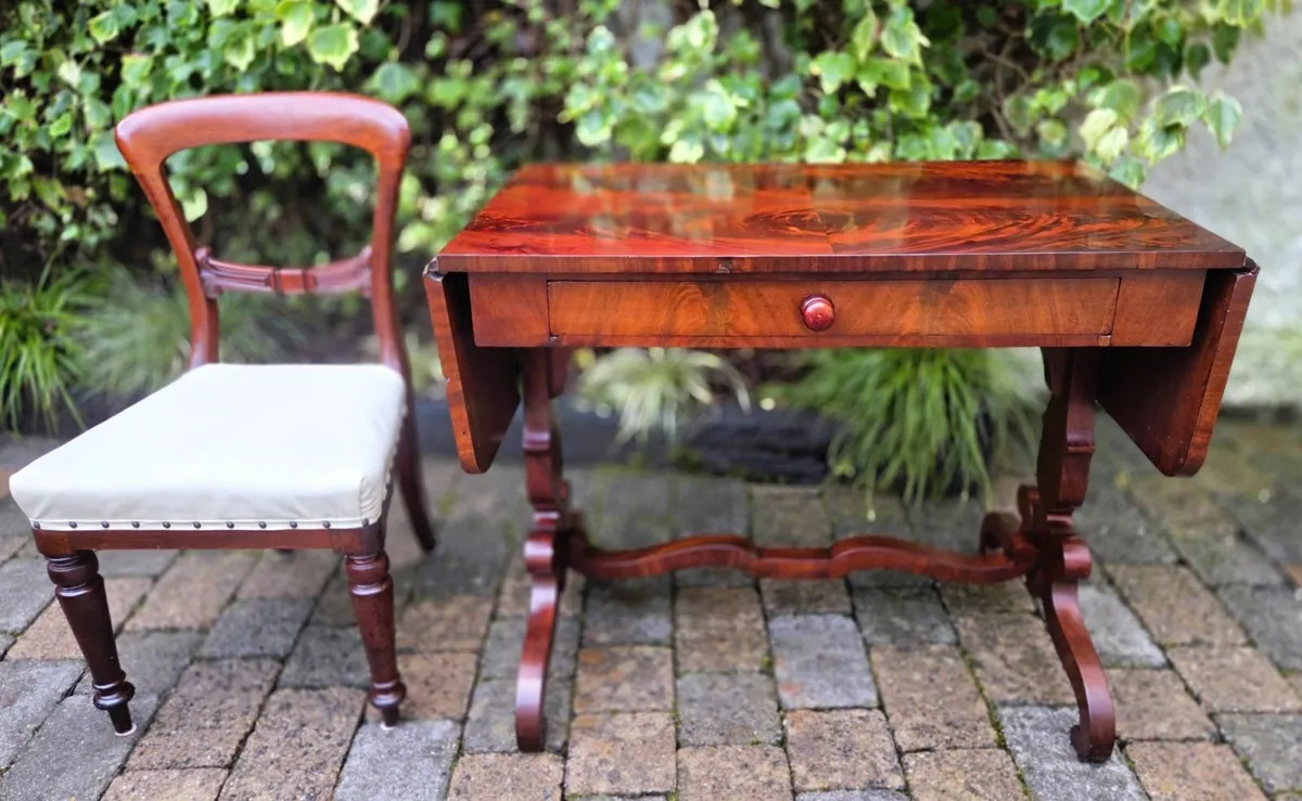 Georgian Mahogany Sofa Table- Circa 1830 - Image 1