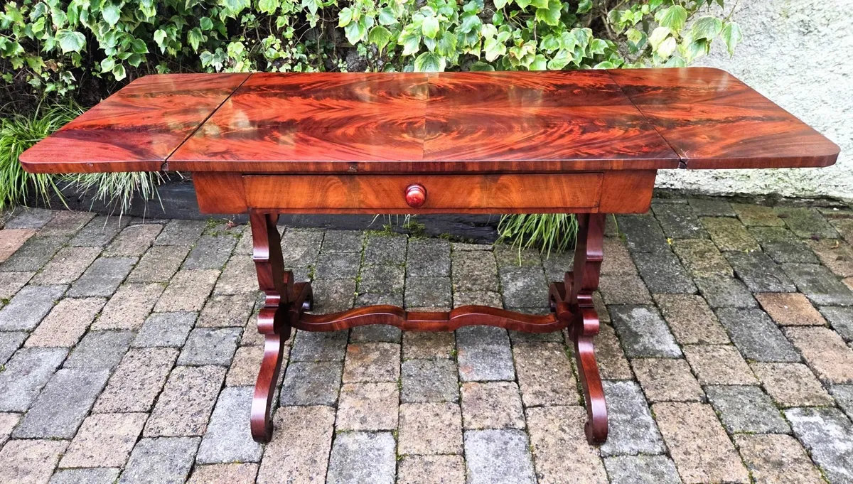 Georgian Mahogany Sofa Table- Circa 1830 - Image 4