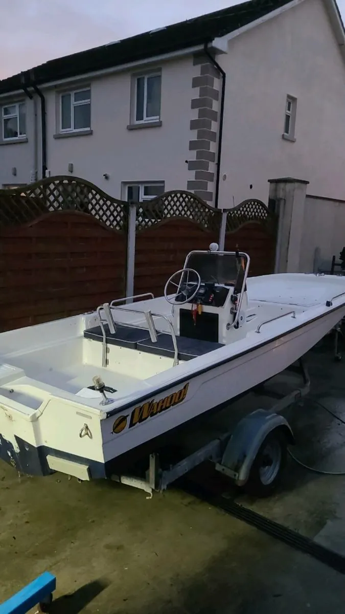 Wahoo 1650 centre console indespension trailer - Image 2