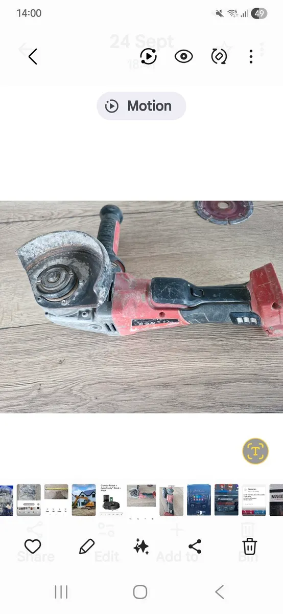 Milwaukee m18 mini grinder