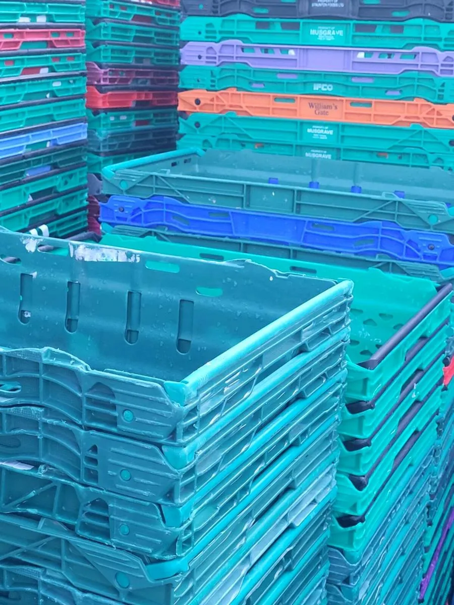 Storage stacking crates 1e each great condition an - Image 2