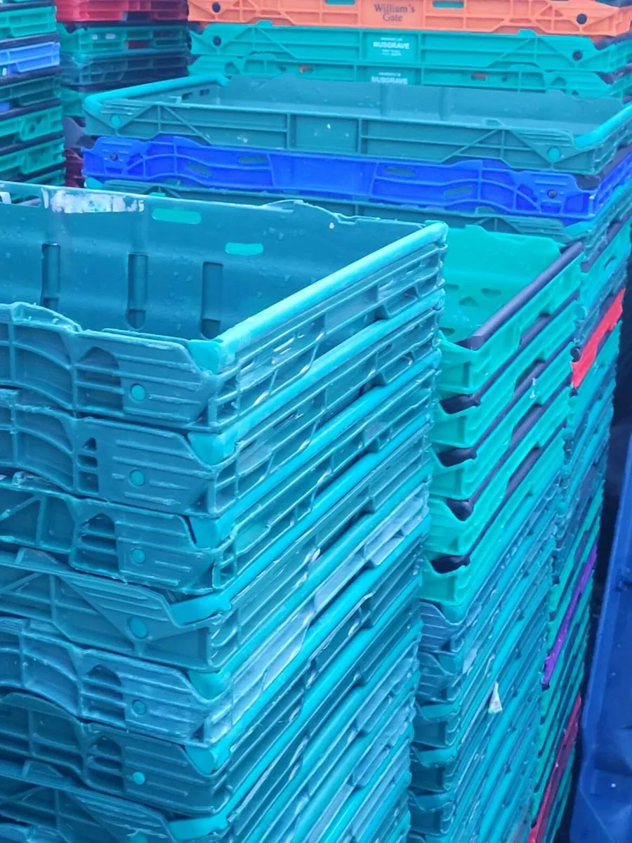 Storage stacking crates 1e each great condition an - Image 3