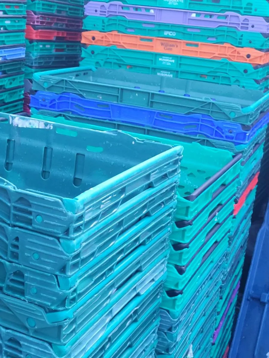 Storage stacking crates 1e each great condition an - Image 4