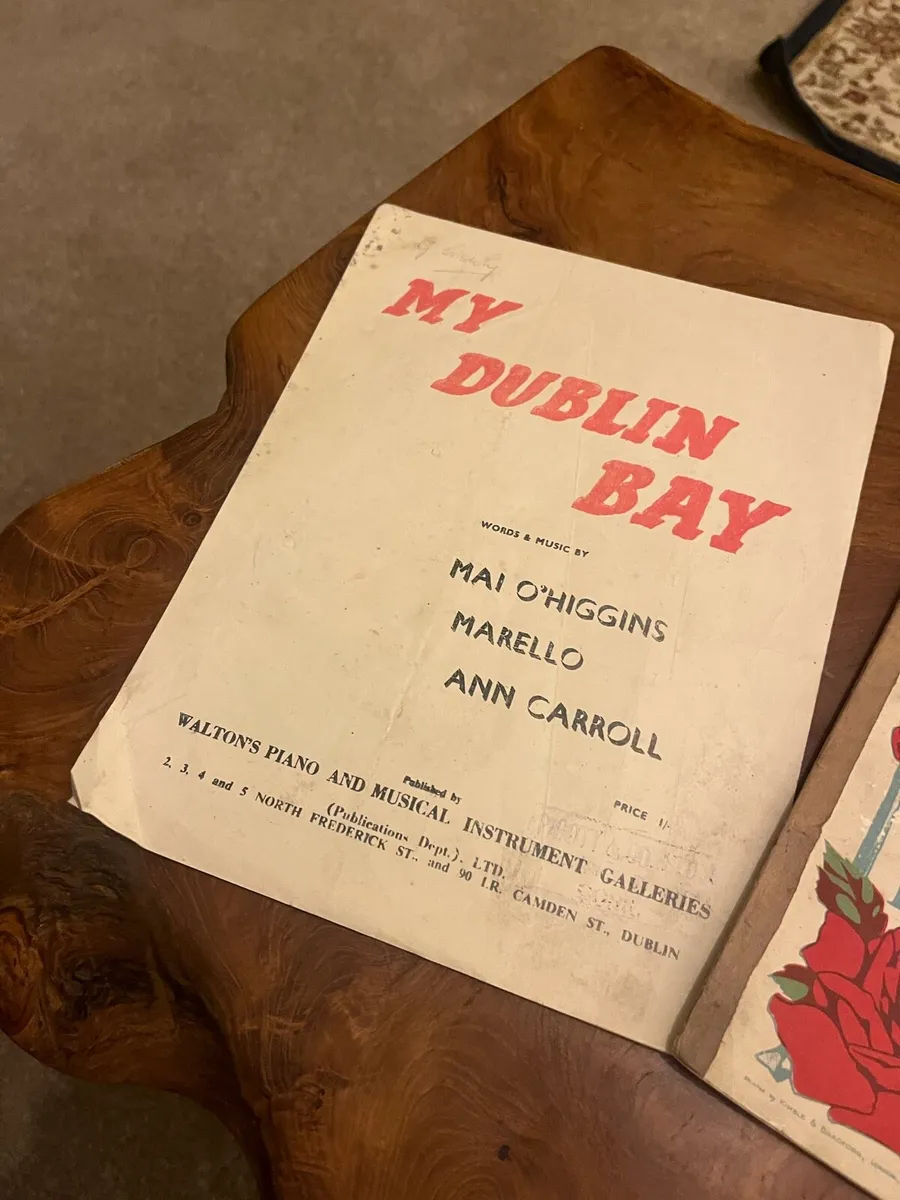 Antique & Vintage Piano Music Sheets - Image 2