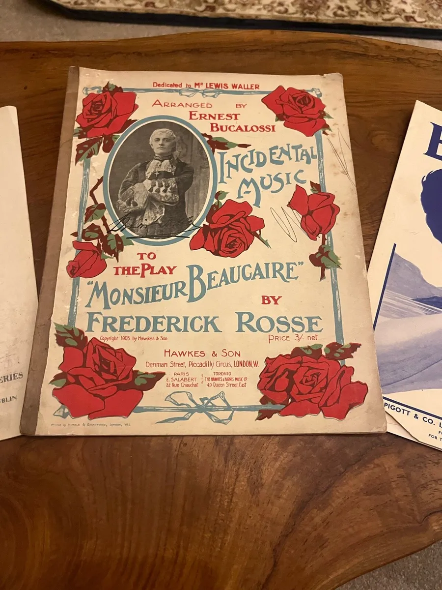 Antique & Vintage Piano Music Sheets - Image 3