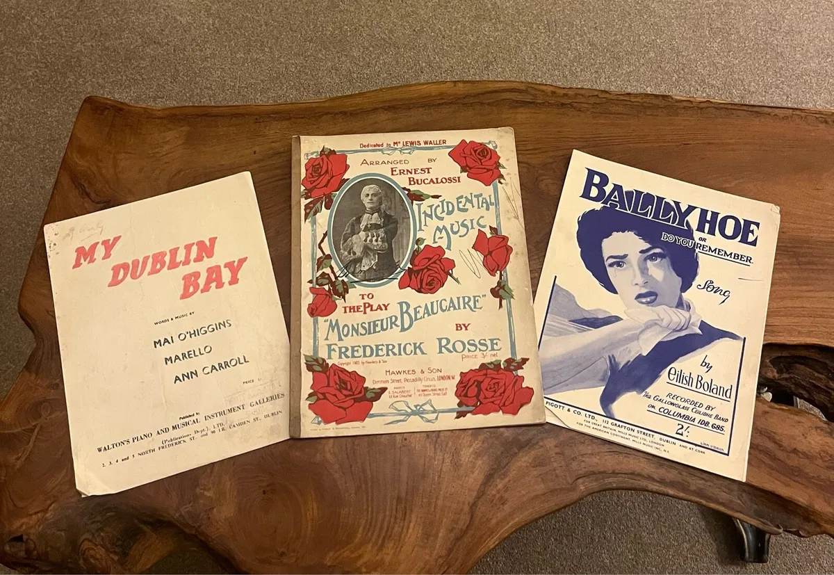 Antique & Vintage Piano Music Sheets - Image 1