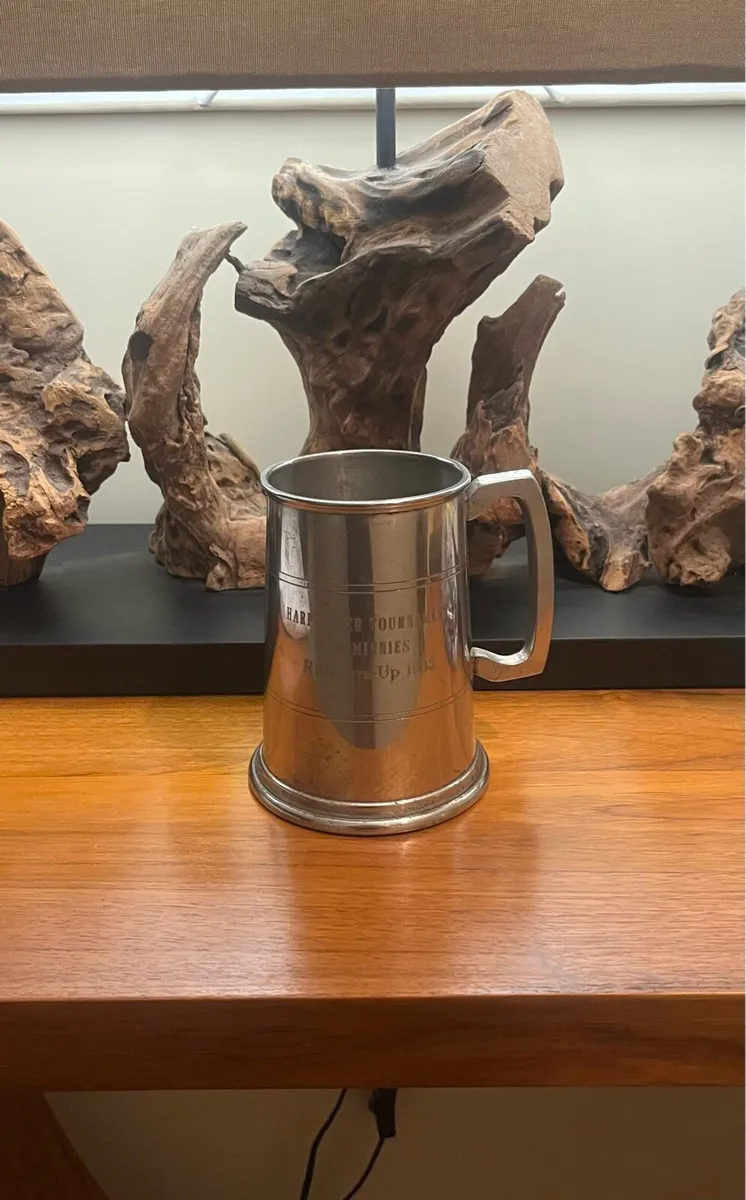 Vintage Harp Lager Pewter Tankard - Image 3